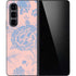 Rose Quartz & Serenity Floral Galaxy Z Fold5 5G Skin